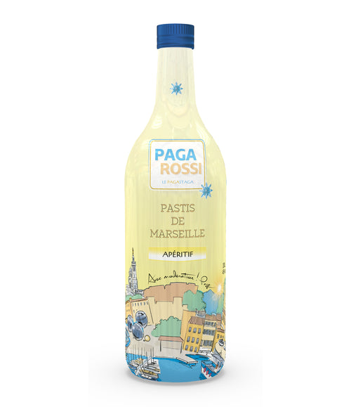 PAGA ROSSI - Le Pagastaga, Pastis de Marseille, Apéritif 100 cL